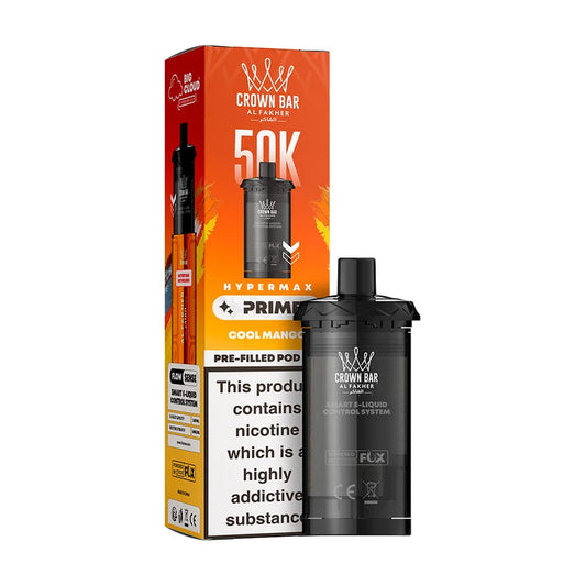Al Fakher 50K Cool Mango Hypermax Prime Prefilled Pod