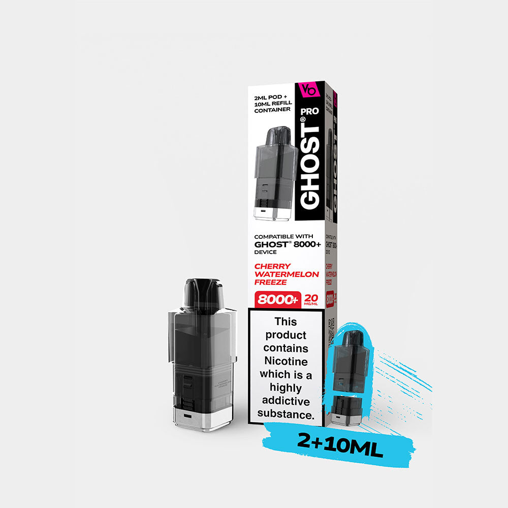 Vapes Bars Ghost Pro 8000 Plus Prefilled Pods