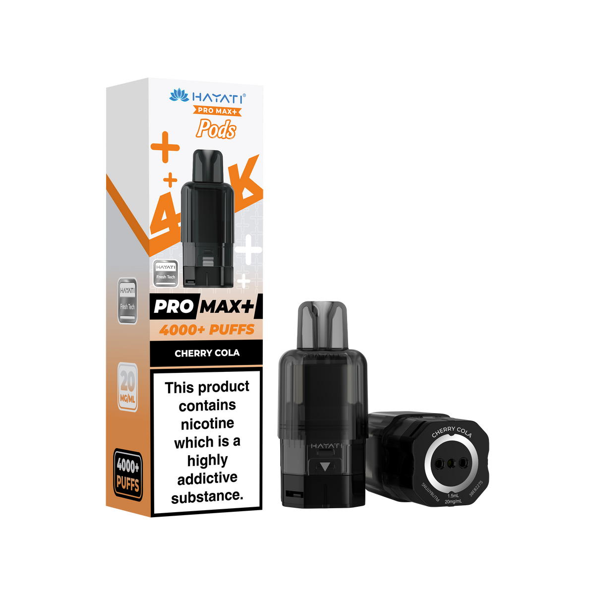 Hayati Pro Max+ 4K Prefilled Pods - 20mg