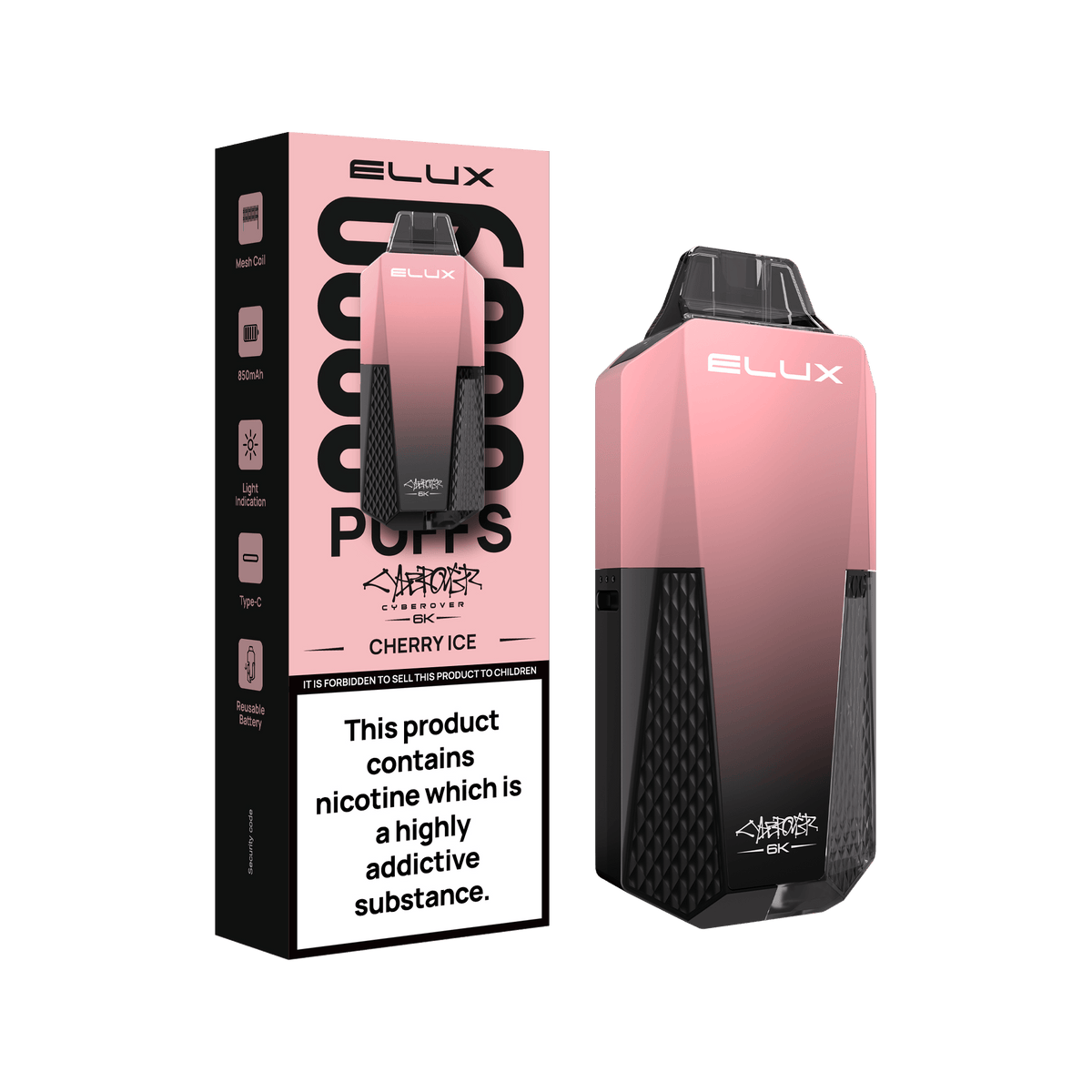 ELUX Cyberover 6K Prefilled Pod Kit