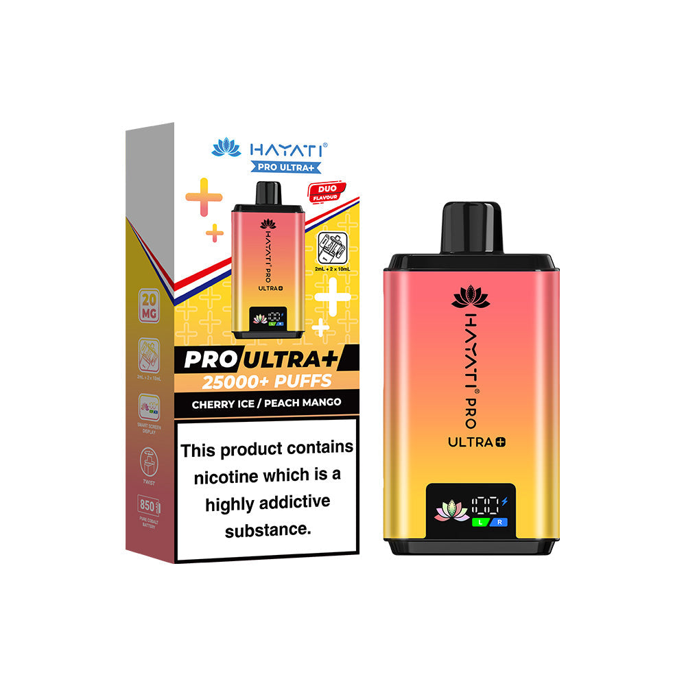 Hayati Pro Ultra Plus 25000 Prefilled Pod Kit | Dual Flavours