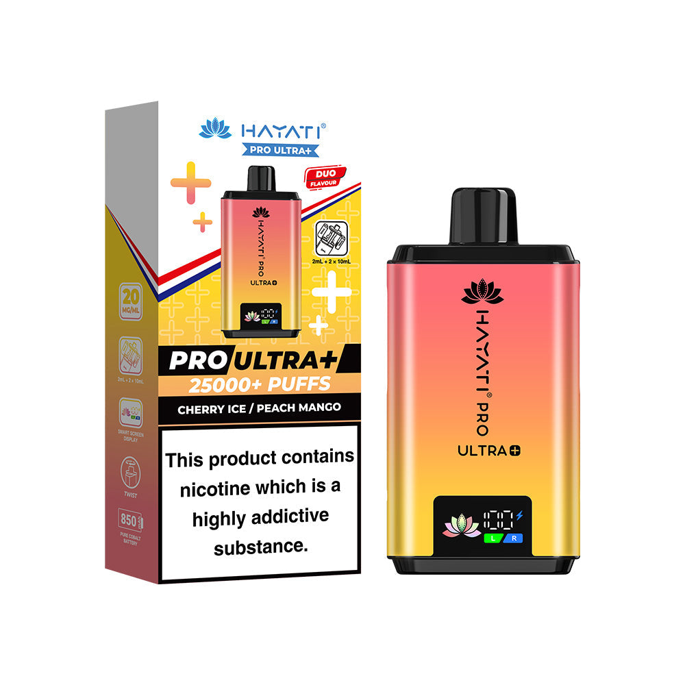Hayati Pro Ultra Plus 25000 Prefilled Pod Kit | Dual Flavours