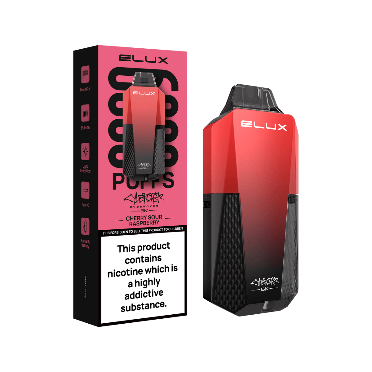 ELUX Cyberover 6K Prefilled Pod Kit