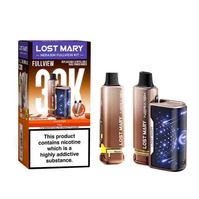 Lost Mary Nera 30K Fullview Prefilled Pod Kit