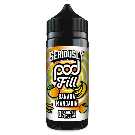 Doozy Vape Seriously Pod Fill 0mg 100ml Shortfill