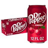 Dr Pepper Can 355ml -12 Pack