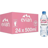 Evian Natural Mineral Water [24x500ml]