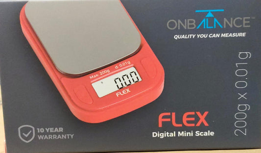 Onbalance Flex Mini Digital Weighing Scale 200g x 0.01g