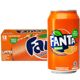 Fanta Soft Drink Can 355ml - 12 Pack