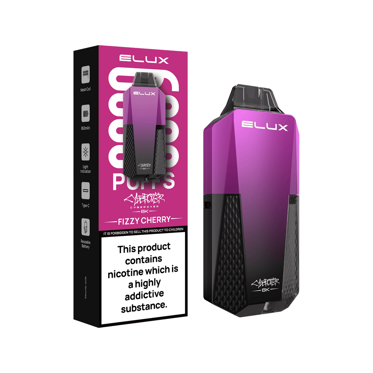 ELUX Cyberover 6K Prefilled Pod Kit