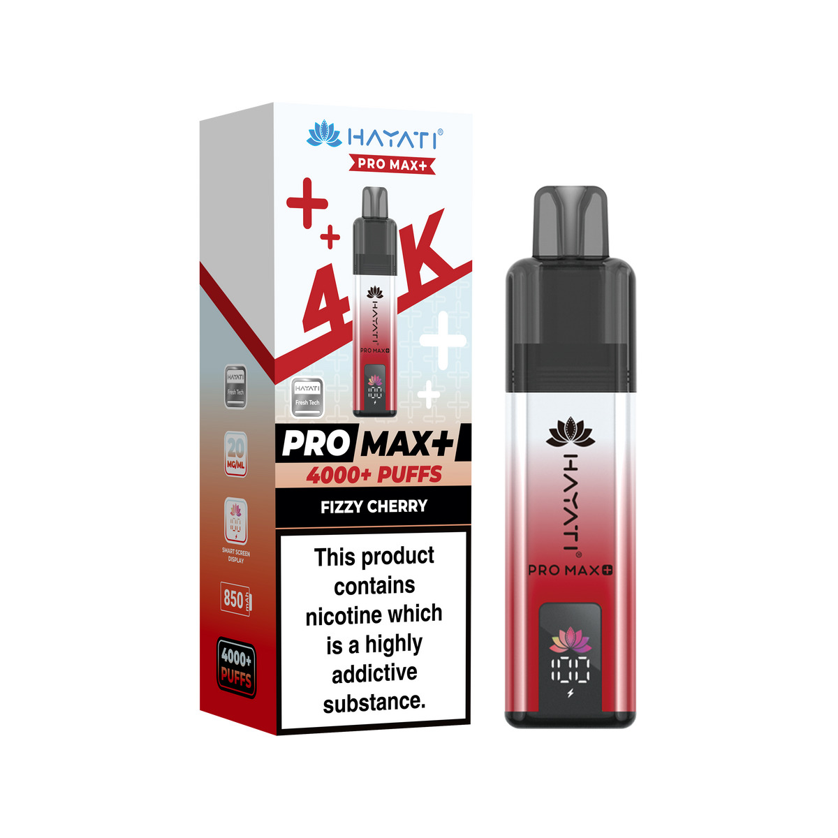 Hayati Pro Max+ 4K Prefilled Pod Kit - 20mg