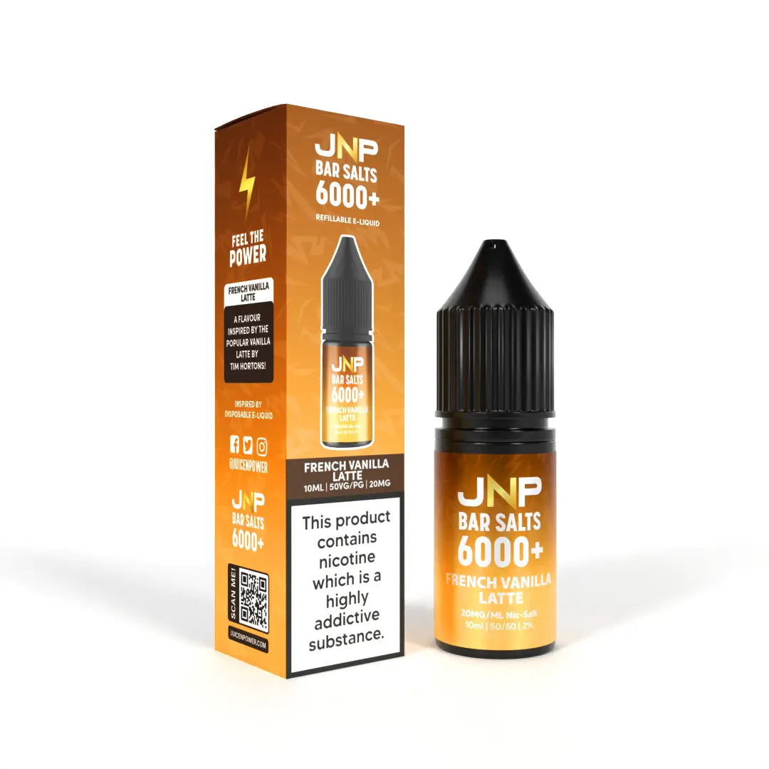 Juice N Power Bar Salts 6000+ Nic Salt 20MG
