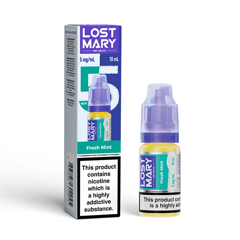 LOST MARY Nic Salts 5mg E-Liquid 10ml