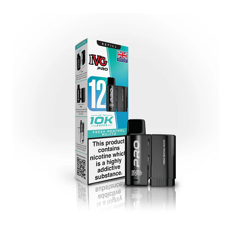 IVG Pro 12 Replacement Pods 20mg