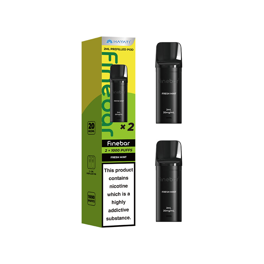 Hayati Finebar Prefilled Pods 20mg