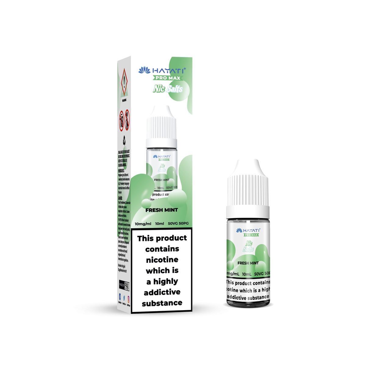 Hayati Pro Max Nic Salts E-Liquids 10mg