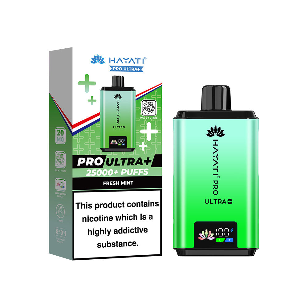 Hayati Pro Ultra Plus 25000 Prefilled Pod Kit | Dual Flavours