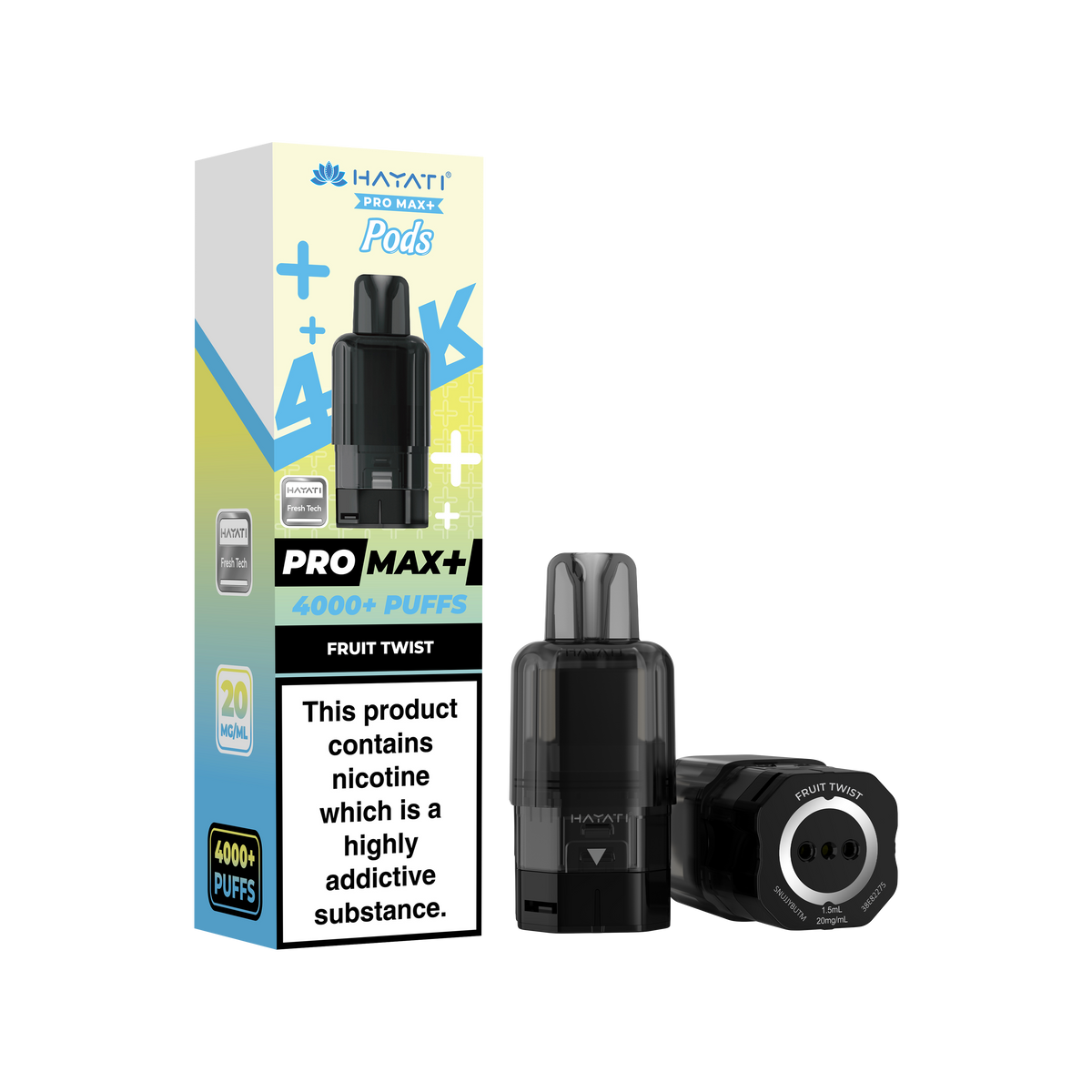 Hayati Pro Max+ 4K Prefilled Pods - 20mg