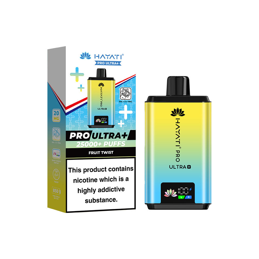 Hayati Pro Ultra Plus 25000 Prefilled Pod Kit | Dual Flavours