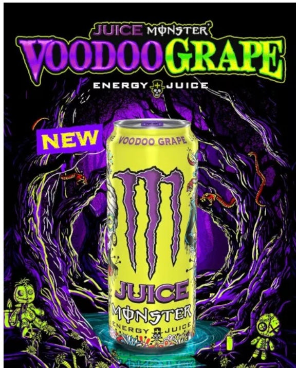 MONSTER VOODOO GRAPE (24 X 473ML)