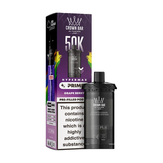 Al Fakher 50K Grape Berry Hypermax Prime Prefilled Pod