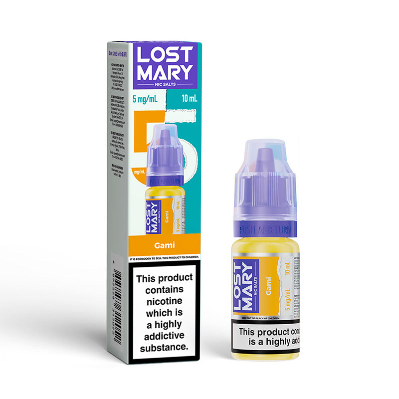 LOST MARY Nic Salts 5mg E-Liquid 10ml
