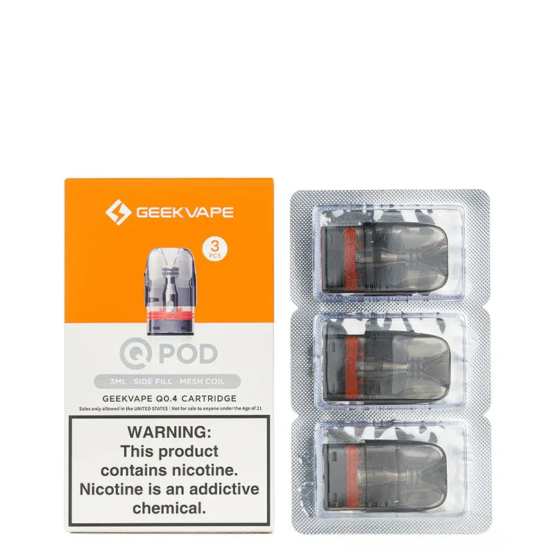Geekvape Q Replacement Pods Side Fill 3ml - 3 Pack