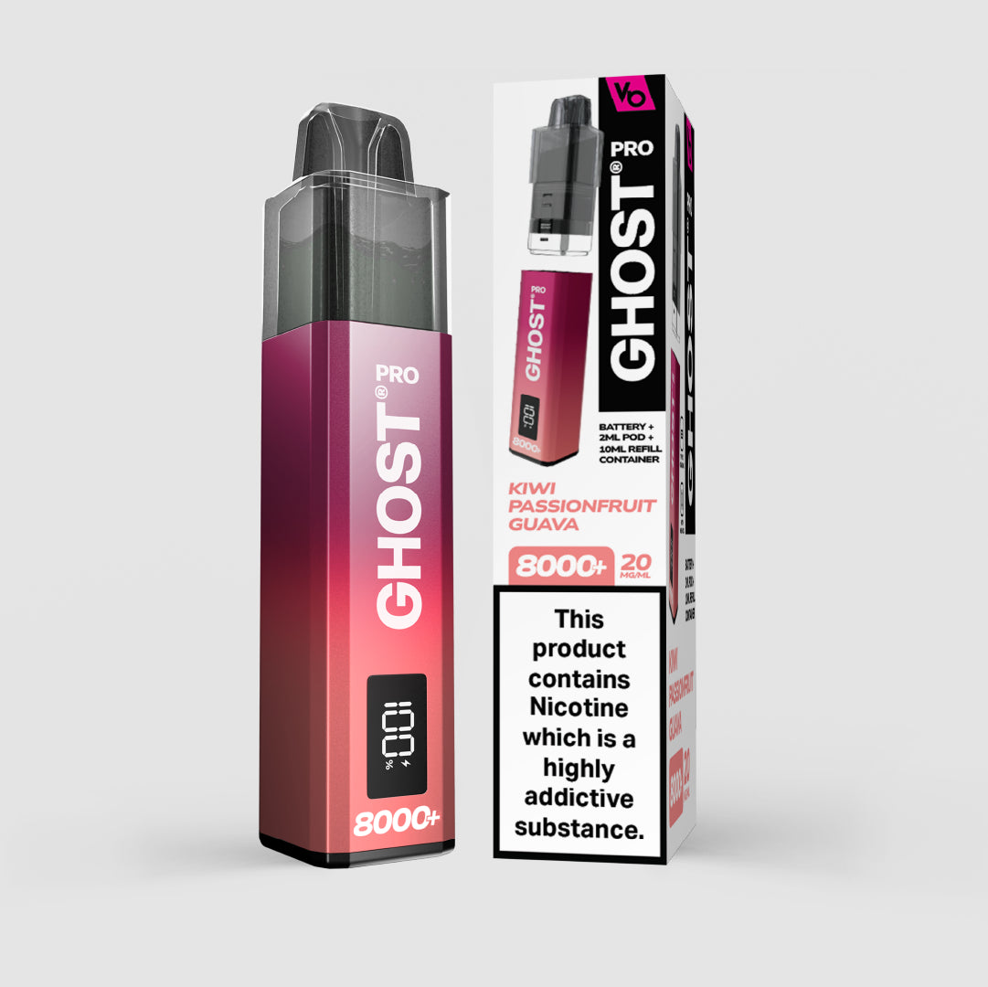 Vapes Bars Ghost Pro 8000 Plus Prefilled Pod Kit