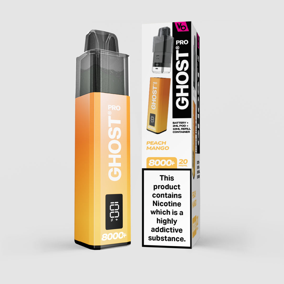Vapes Bars Ghost Pro 8000 Plus Prefilled Pod Kit