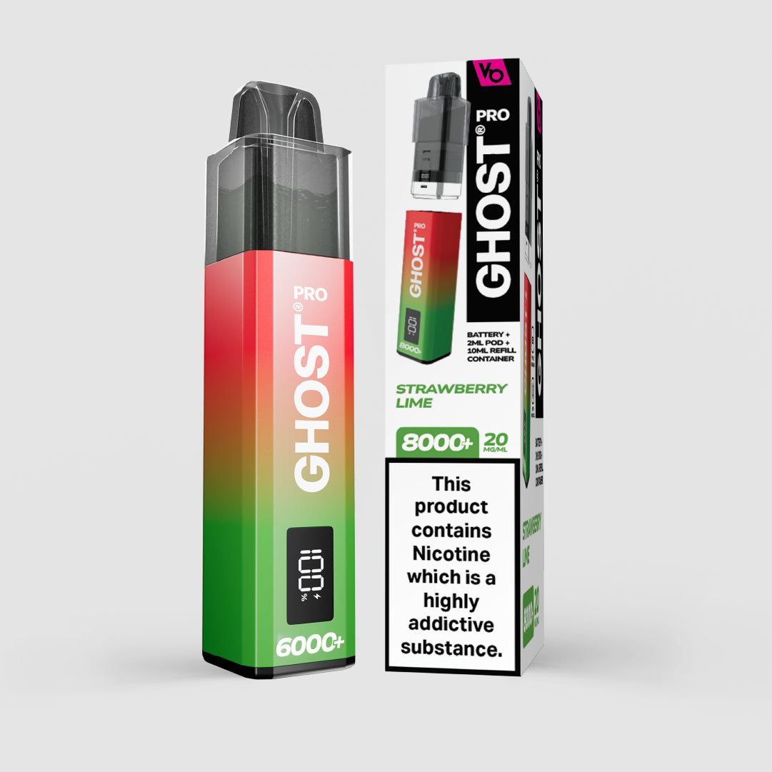 Vapes Bars Ghost Pro 8000 Plus Prefilled Pod Kit