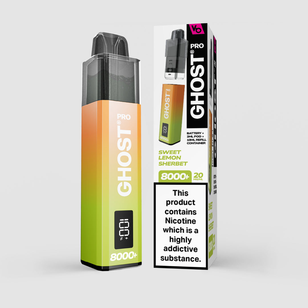 Vapes Bars Ghost Pro 8000 Plus Prefilled Pod Kit