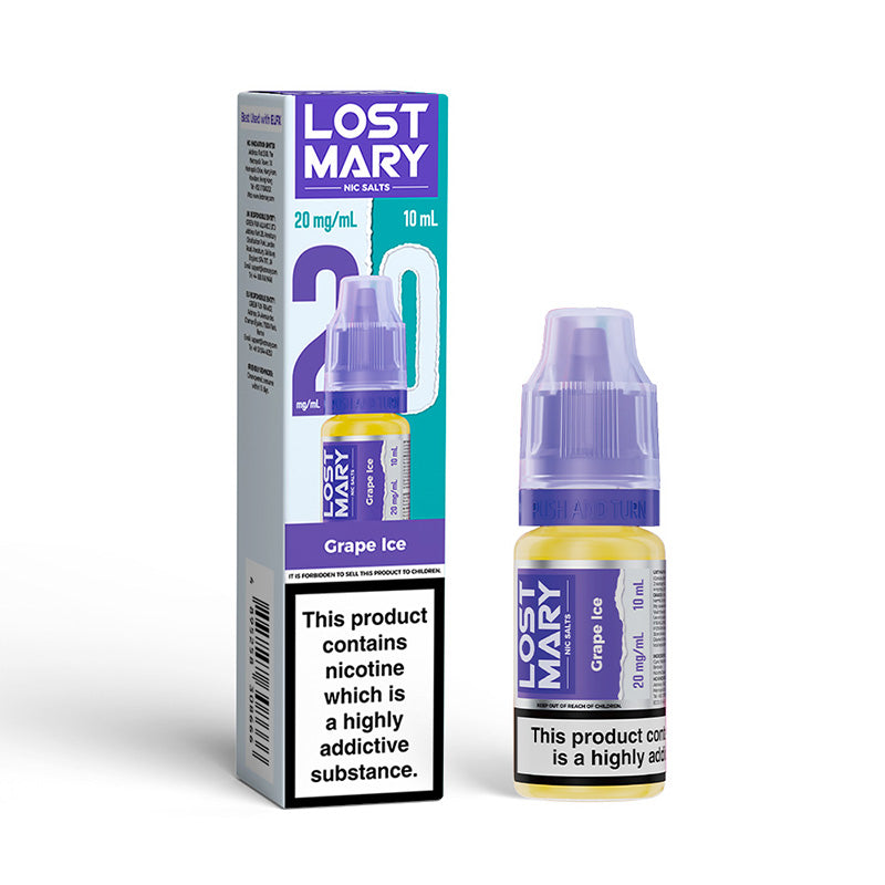 LOST MARY Nic Salts 20mg E-Liquid 10ml