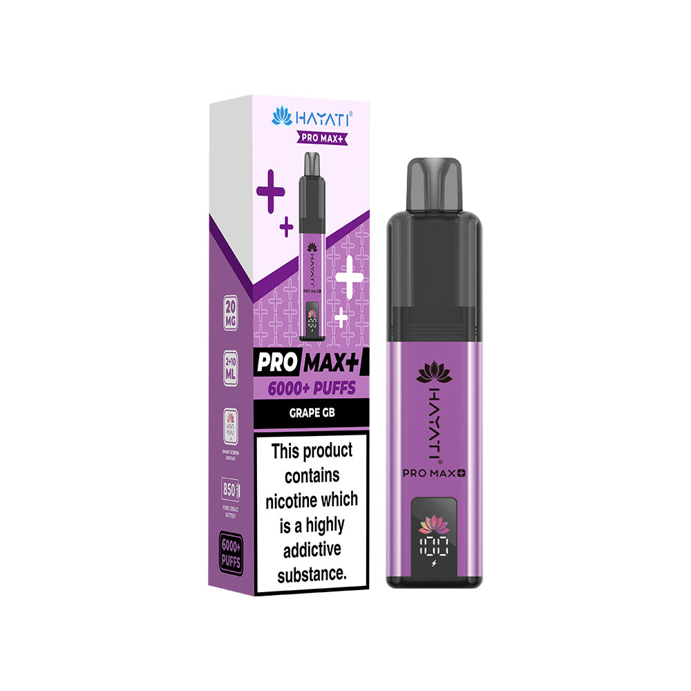 Hayati Pro Max Plus 6000 Prefilled Pod Kit