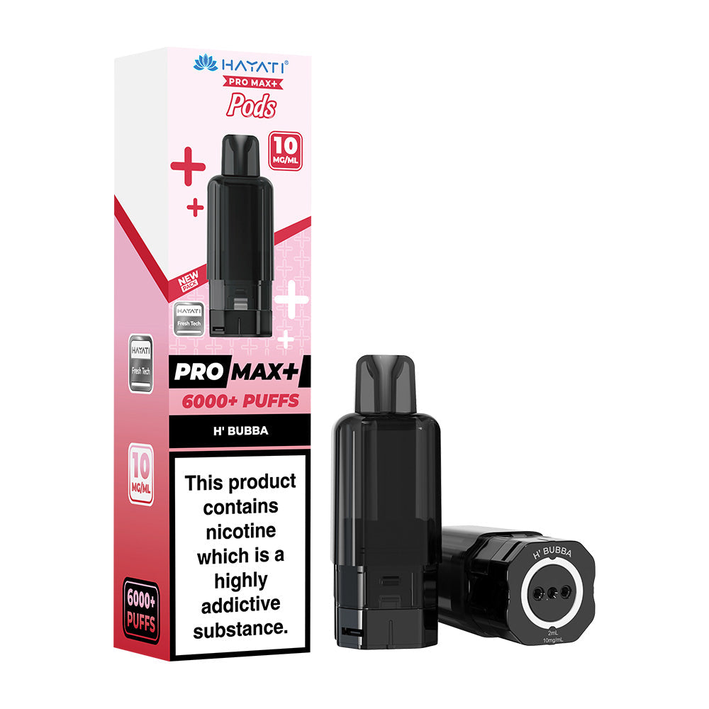 Hayati Pro Max 6K+ 10MG Pods