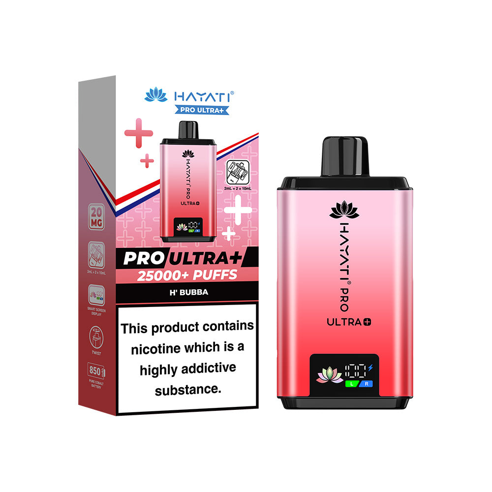 Hayati Pro Ultra Plus 25000 Prefilled Pod Kit | Dual Flavours