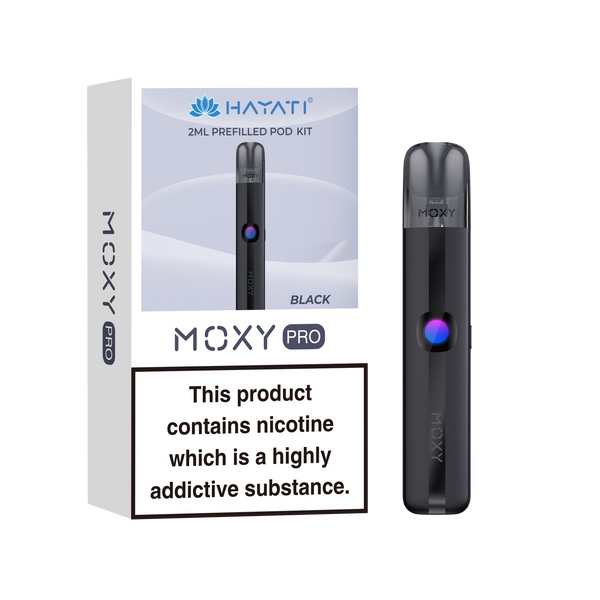 Hayati Moxy Pro Pod Vape Kit (Prefilled & Refillable)