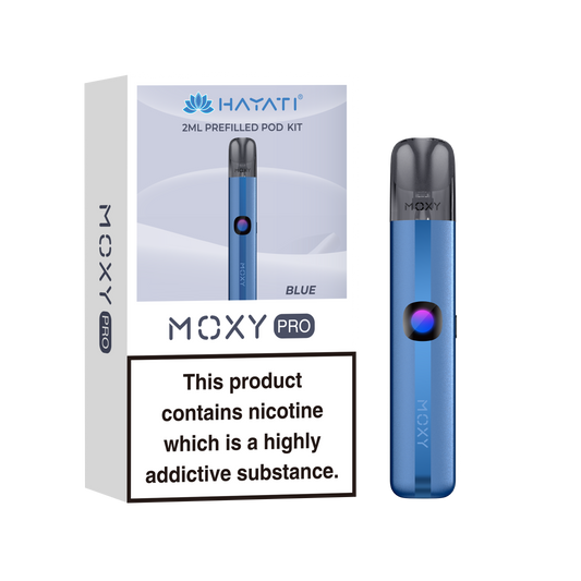 Hayati Moxy Pro Pod Vape Kit (Prefilled & Refillable)