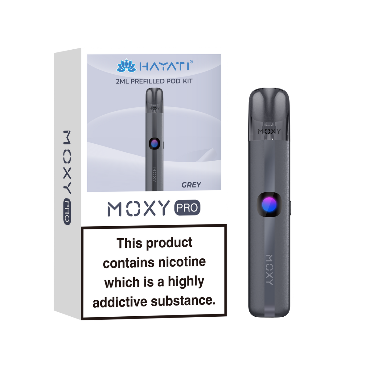 Hayati Moxy Pro Pod Vape Kit (Prefilled & Refillable)