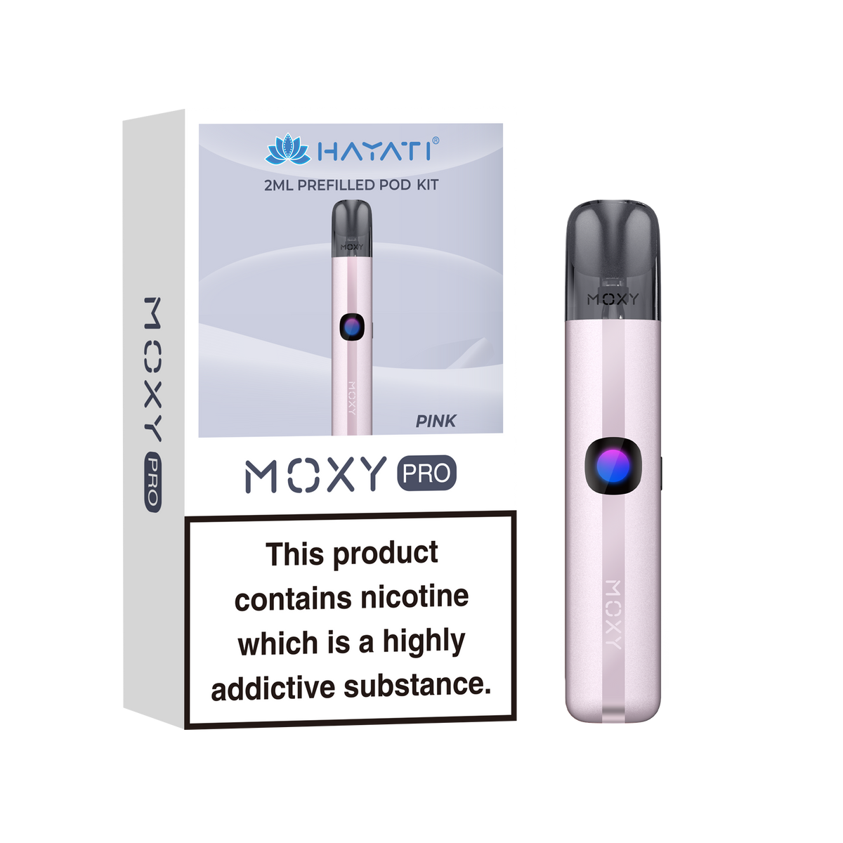 Hayati Moxy Pro Pod Vape Kit (Prefilled & Refillable)