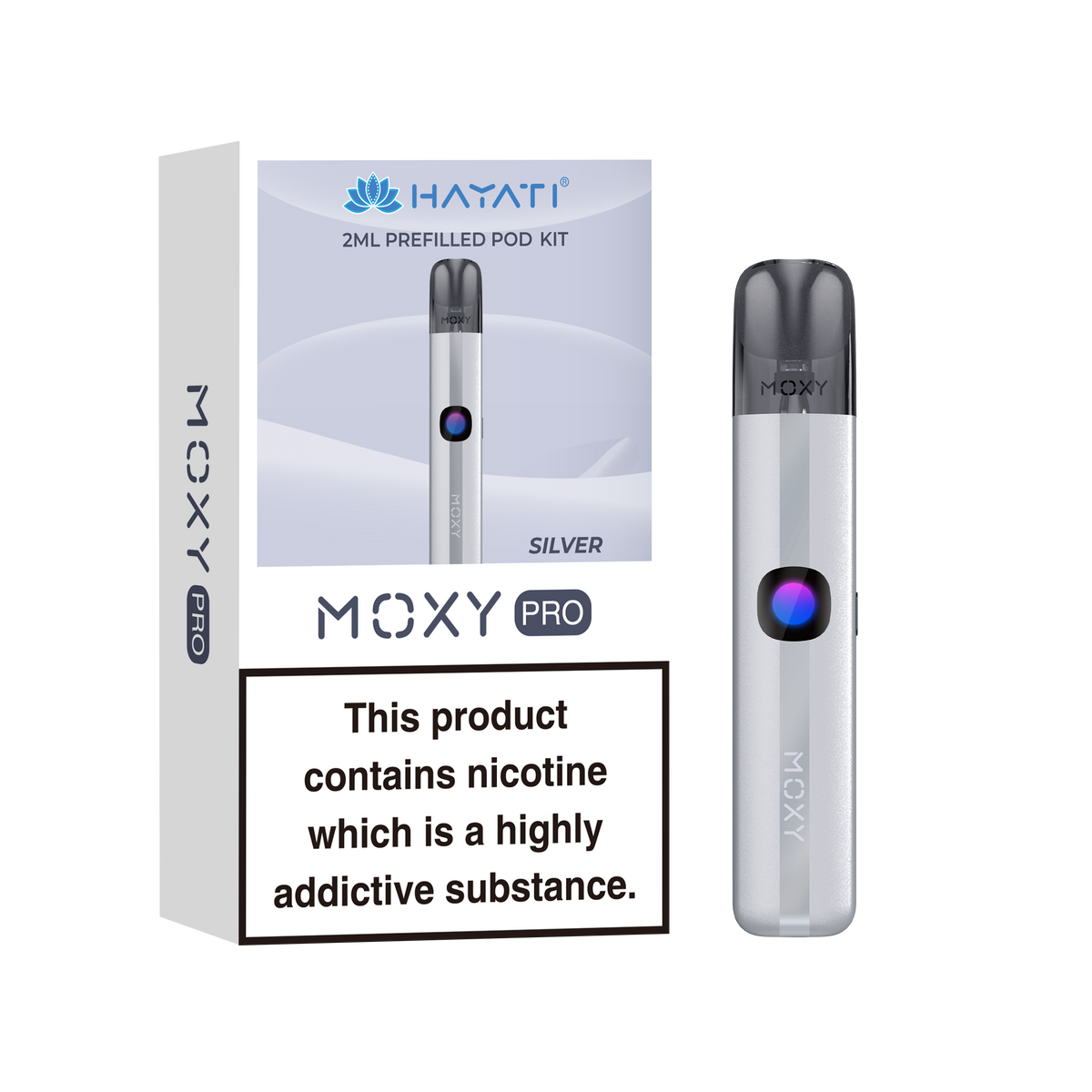 Hayati Moxy Pro Pod Vape Kit (Prefilled & Refillable)