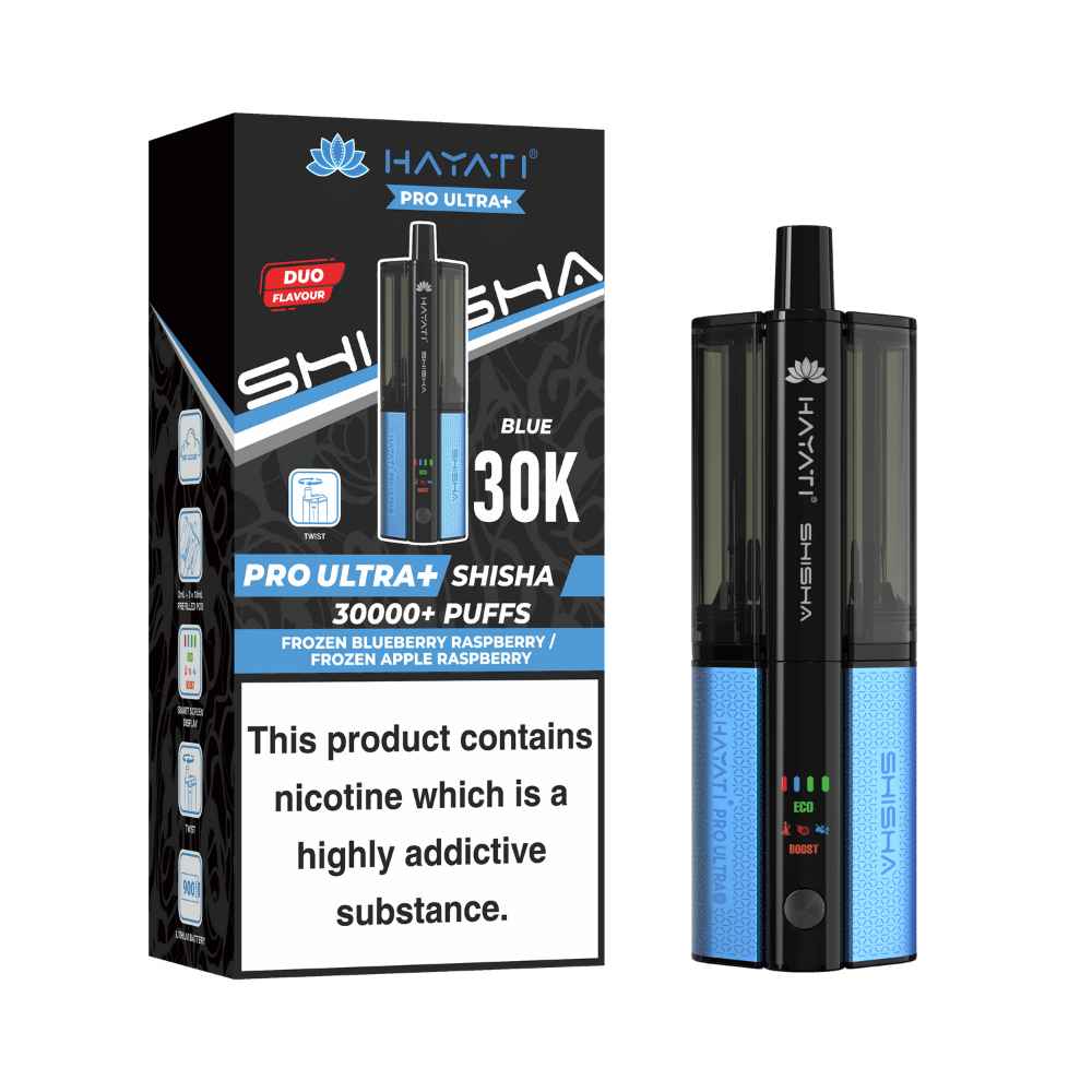 Hayati Pro Ultra Plus Shisha 30k Prefilled Pod Vape Kit