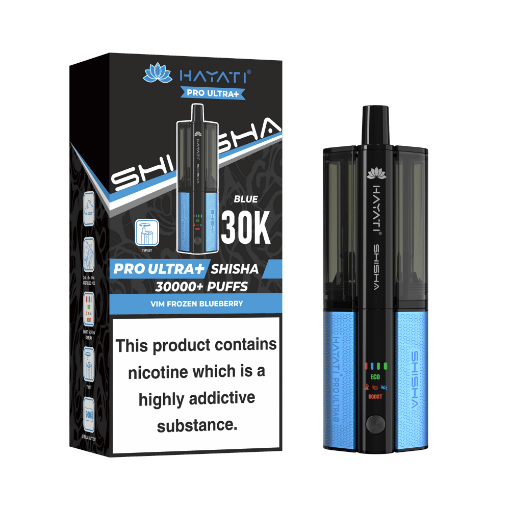 Hayati Pro Ultra Plus Shisha 30k Prefilled Pod Vape Kit