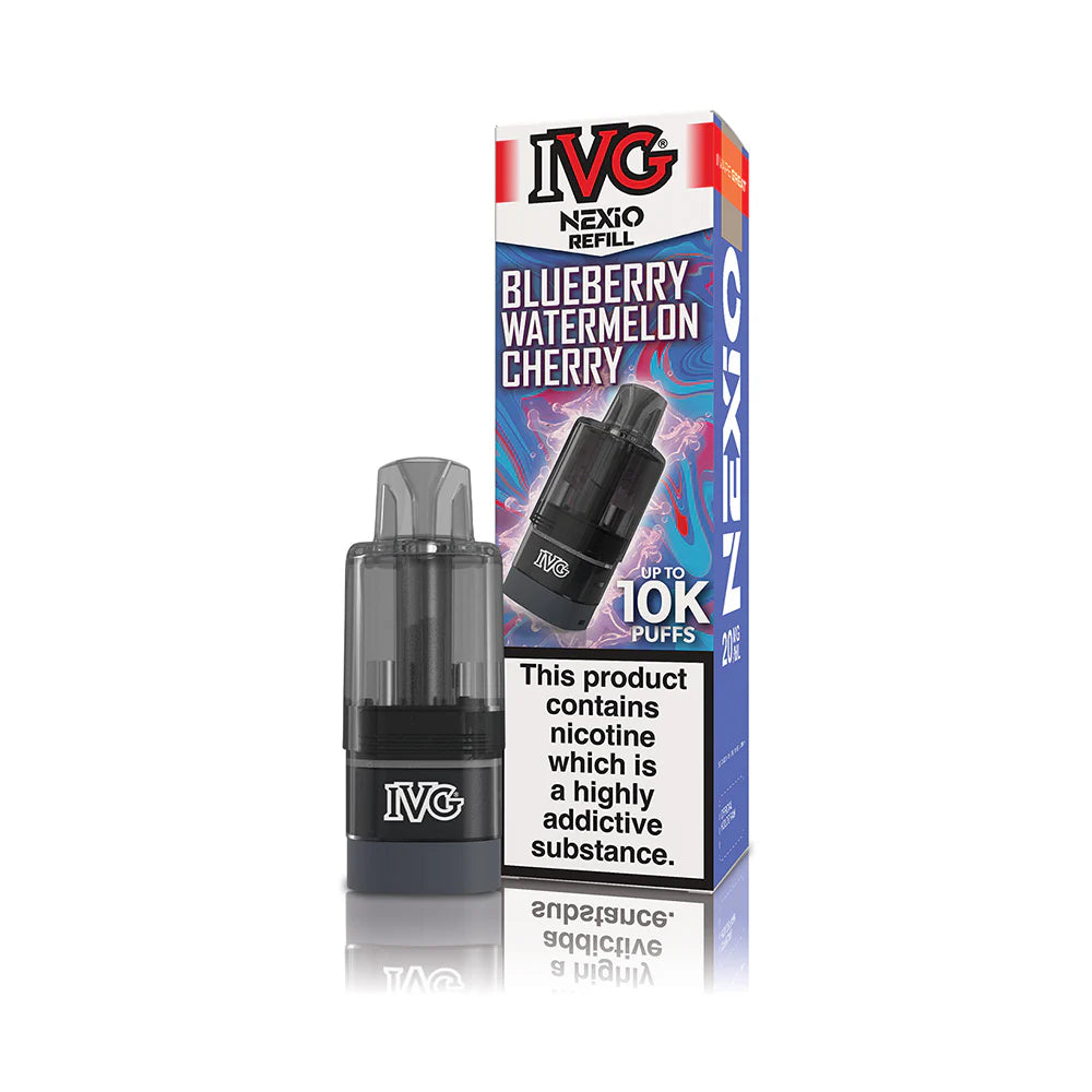 IVG Nexio Blueberry Watermelon Cherry Refills Pods
