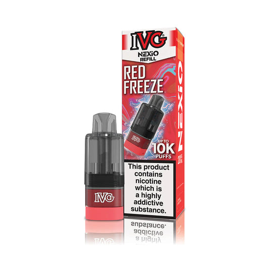 IVG Nexio Red Freeze Refills Pods