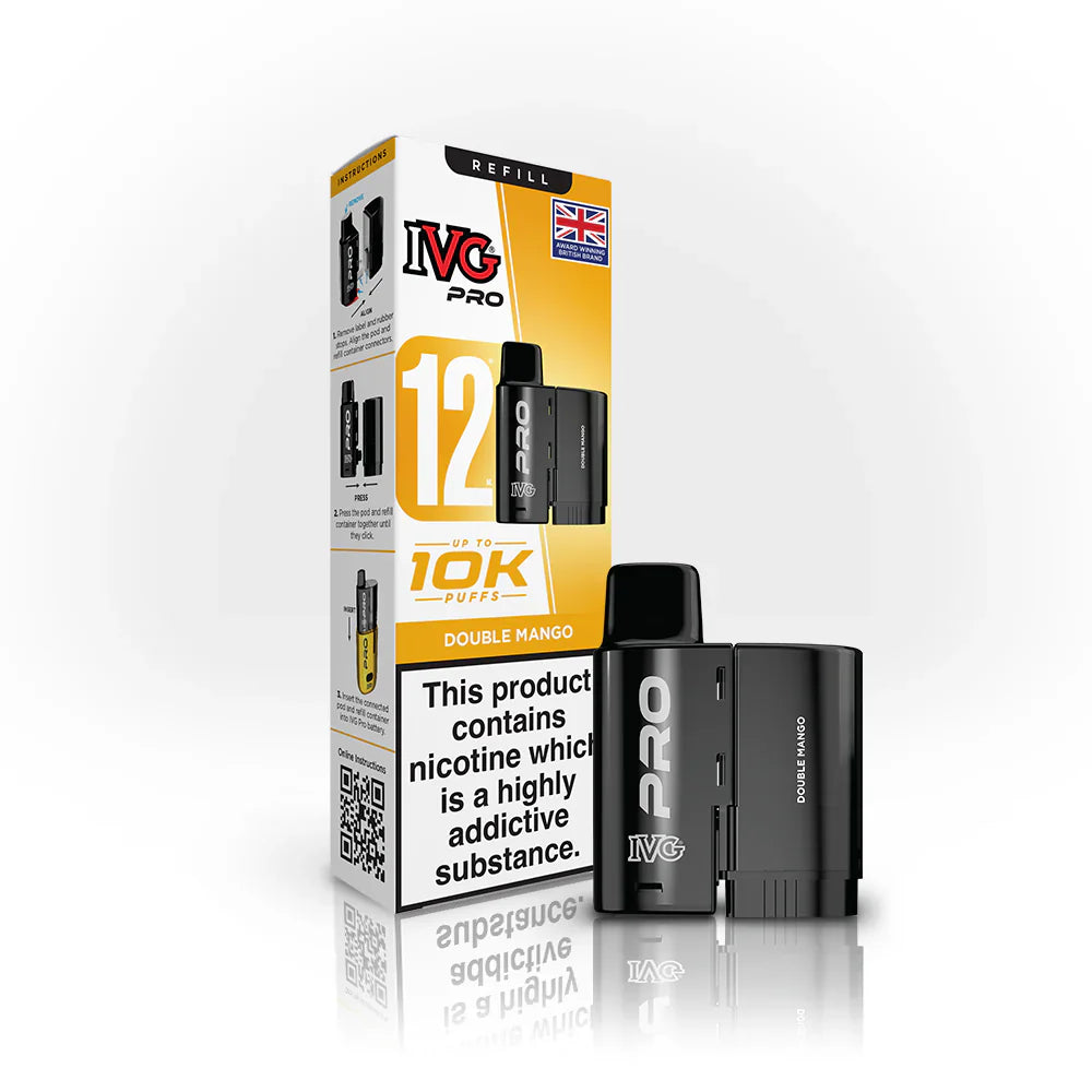 IVG Pro 12 Replacement Pods 20mg