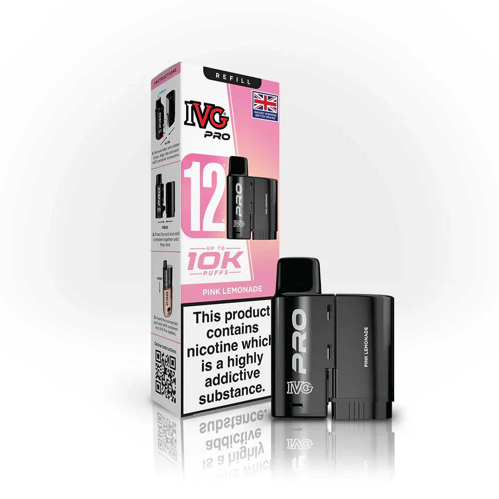 IVG Pro 12 Replacement Pods 20mg