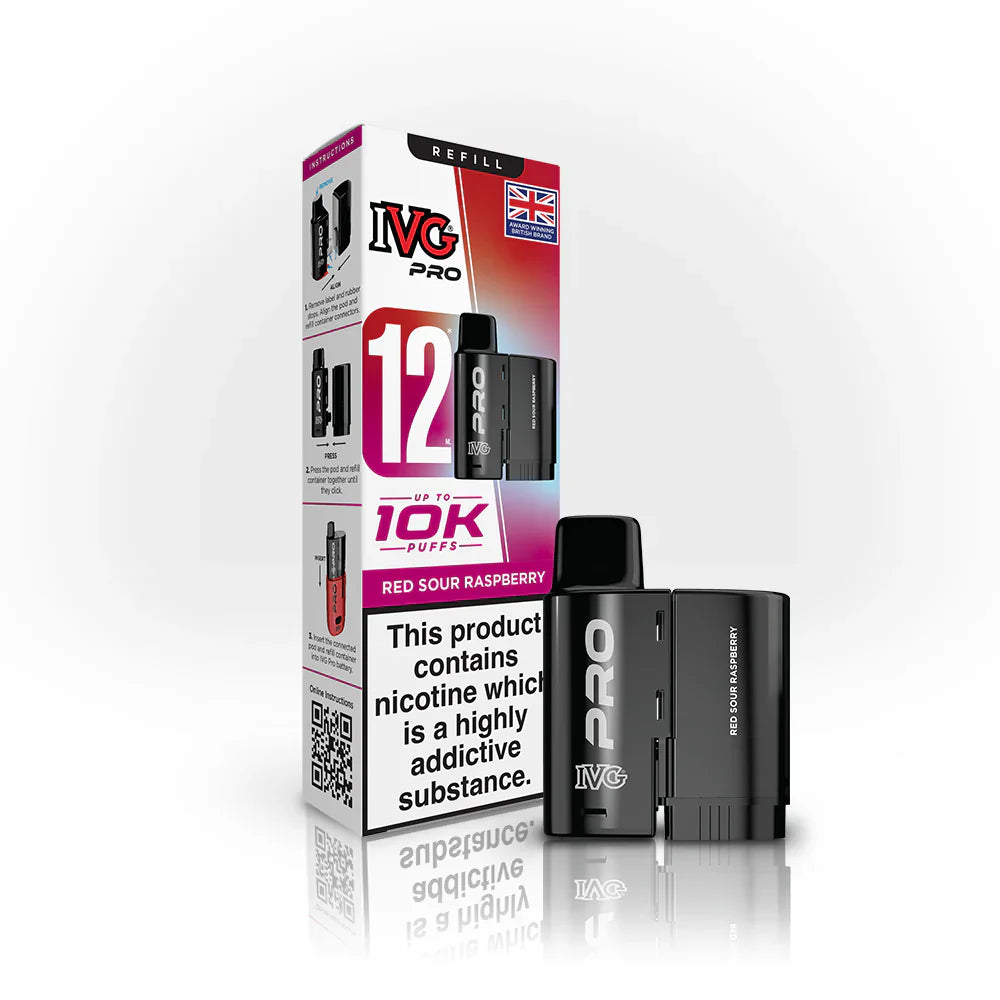 IVG Pro 12 Replacement Pods 20mg
