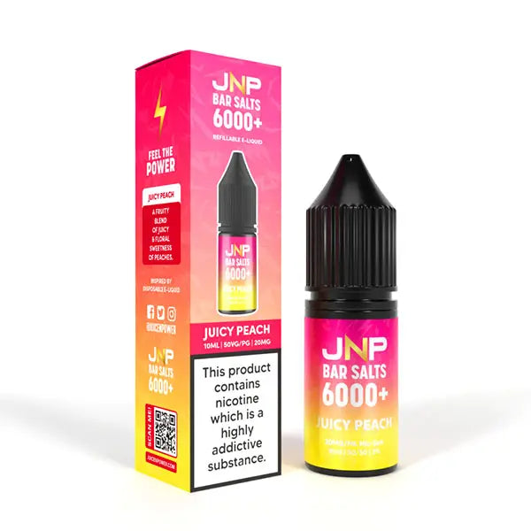Juice N Power Bar Salts 6000+ Nic Salt 20MG