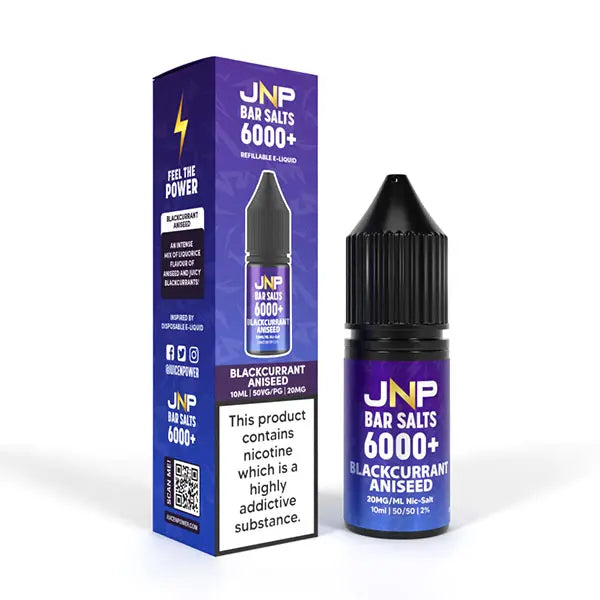 Juice N Power Bar Salts 6000+ Nic Salt 20MG