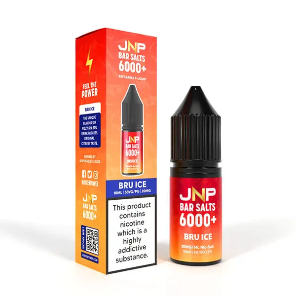 Juice N Power Bar Salts 6000+ Nic Salt 20MG